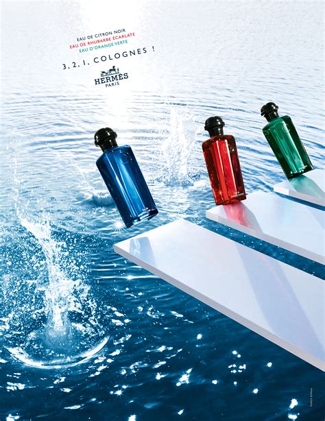 hermes perfume & cologne auto wrap advert campaign